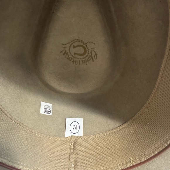 SET OF 2 Charlie 1 Horse Hat Black and Tan Wide Brim Hats - Picture 4 of 6